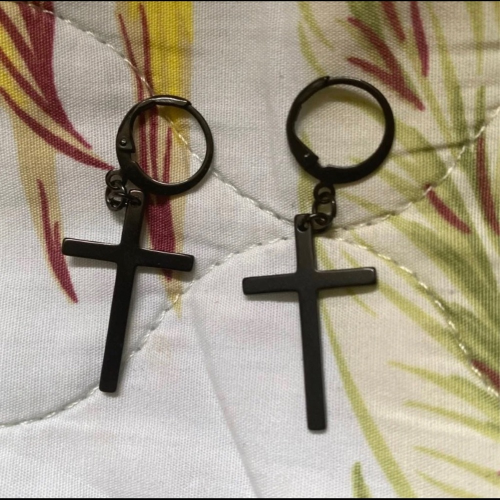 Cross Earrings